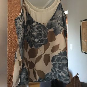 Silky tank from Anthropologie